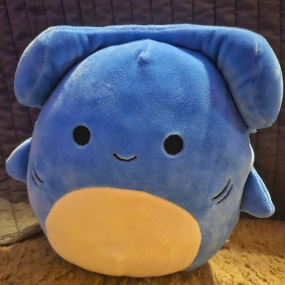 Squishmallows Other - NEW Nitro Rocket the blue Hammerhead Shark 🦈 11" Squishmallow